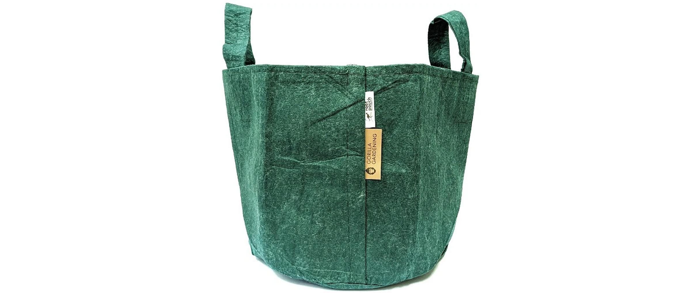 Gorilla gardening Pflanzsack – 78'000 ml – Recyceltes PET, Grün