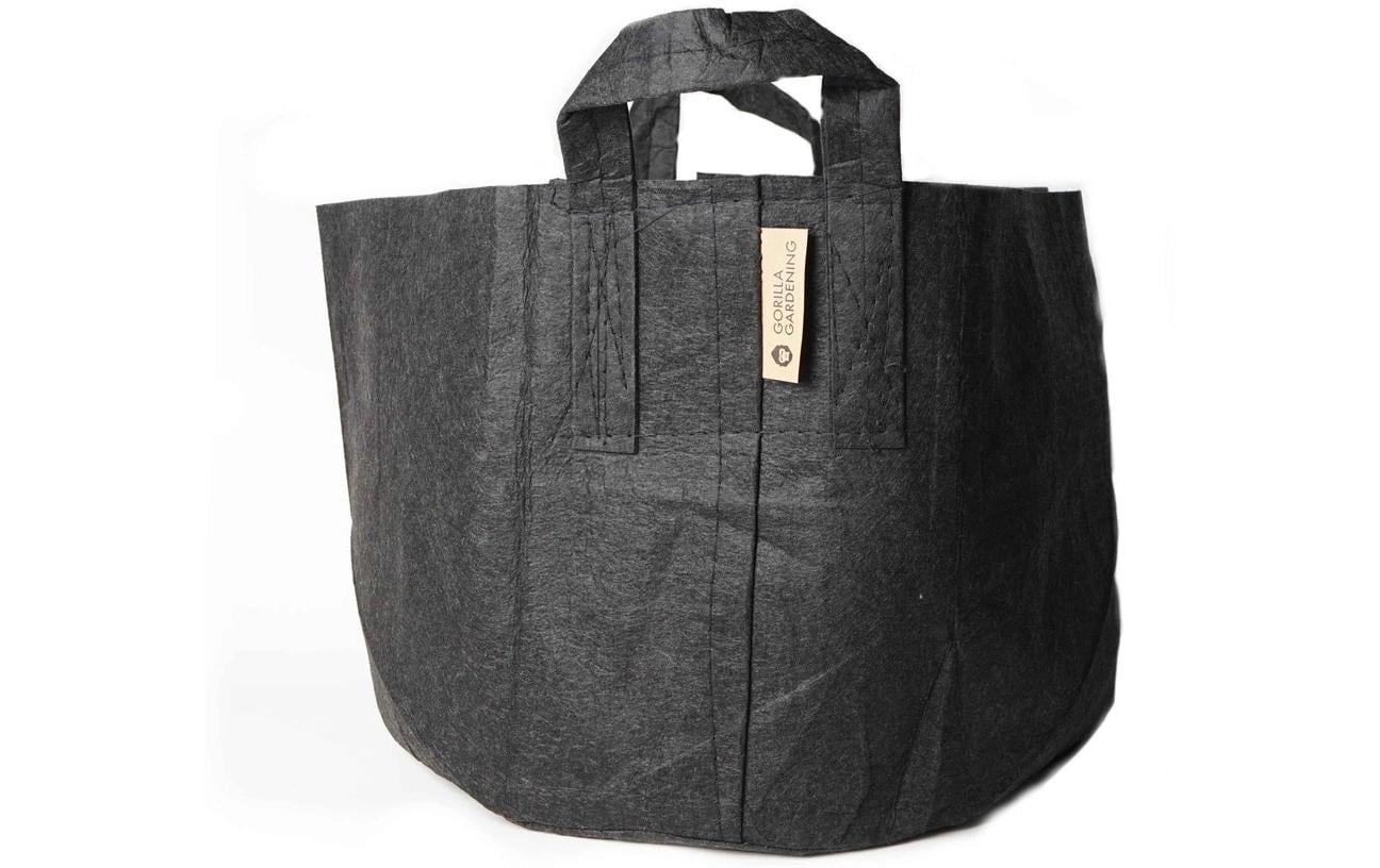 Gorilla gardening Pflanzsack 78 l – Kunststoff – schwarz