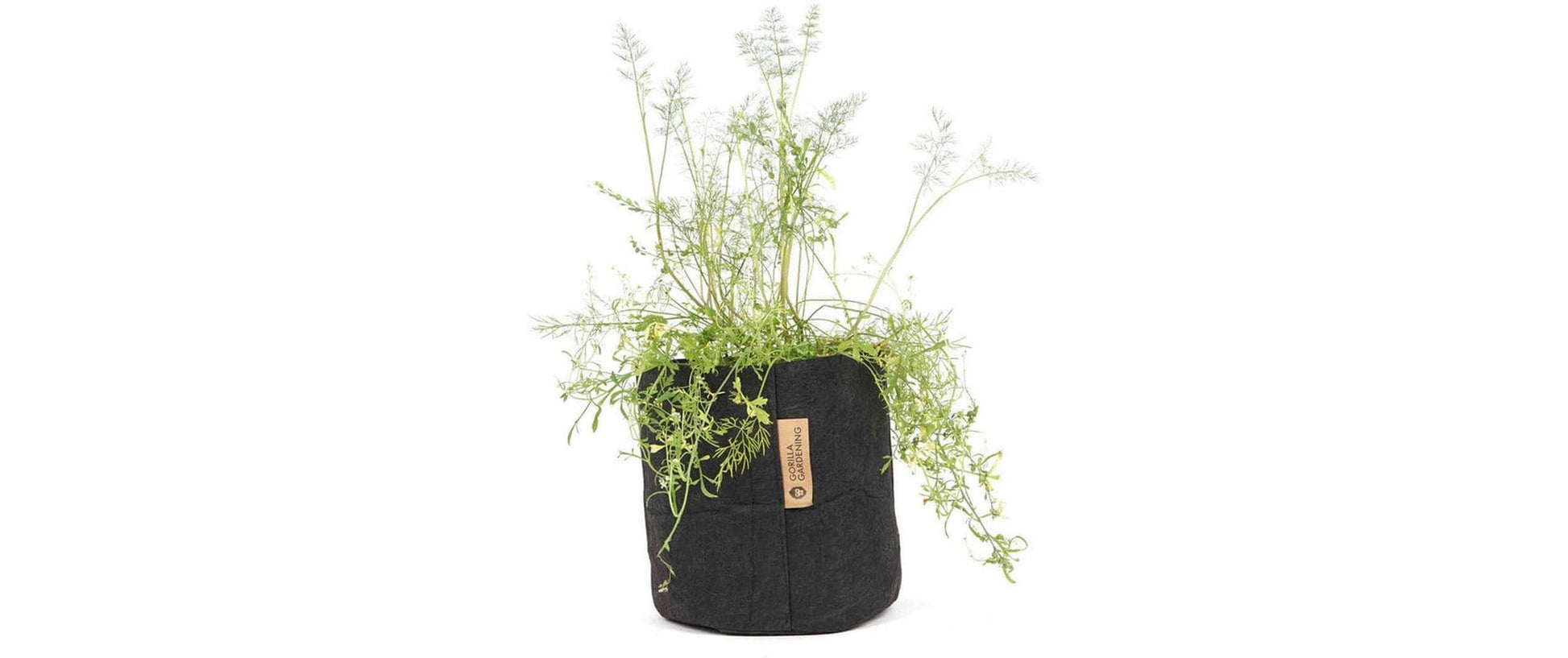 Gorilla gardening Pflanzsack – 8 l – Kunststoff, Schwarz