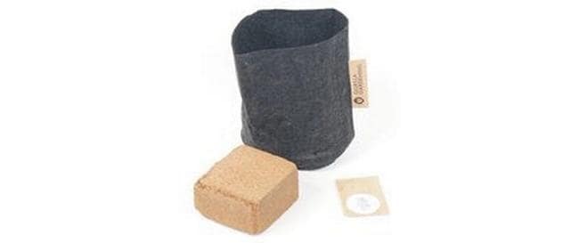 Gorilla Gardening Pflanzsack – für Basilikum – Recyceltes PET, Grau, 1-teilig