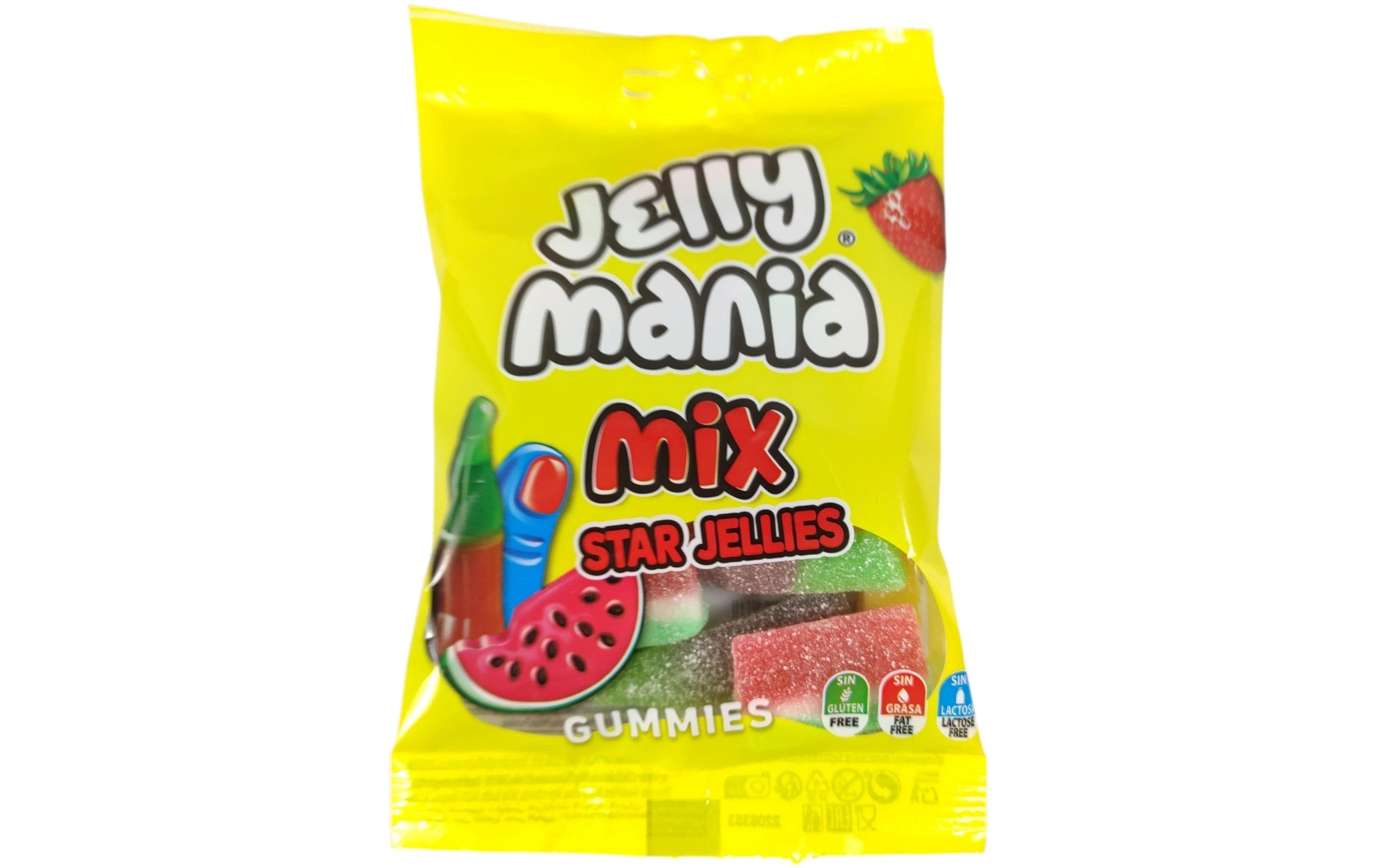Jake Jellymania Mix Star Jellies Gummibonbons – halal – 100 g