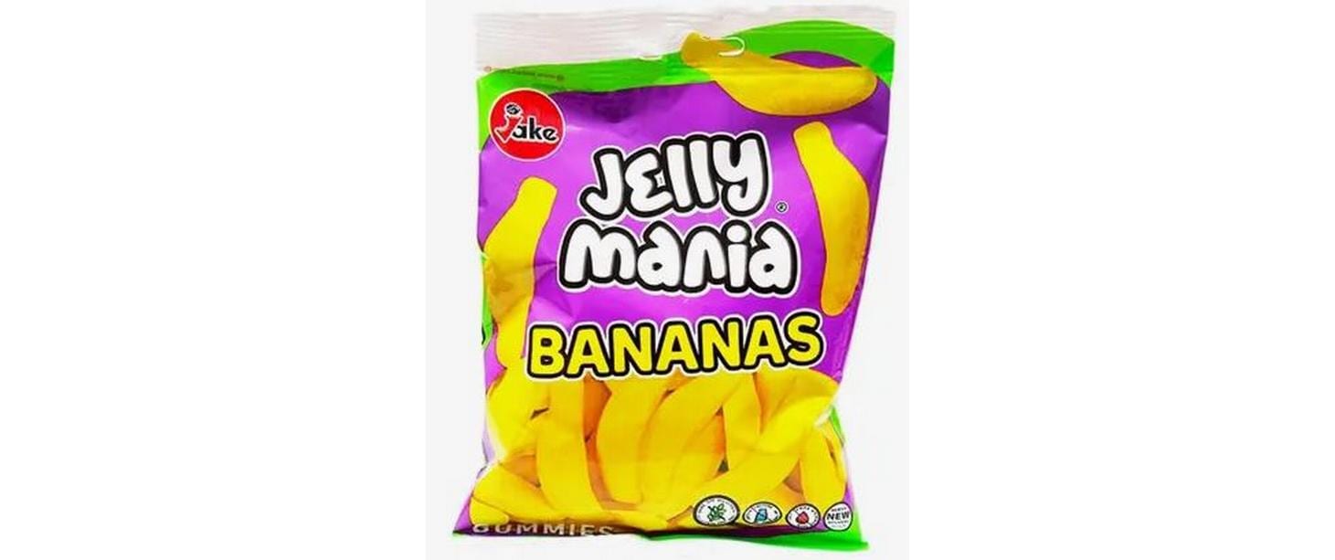 Jake Jellymania Gummibonbons – Banane – 100 g