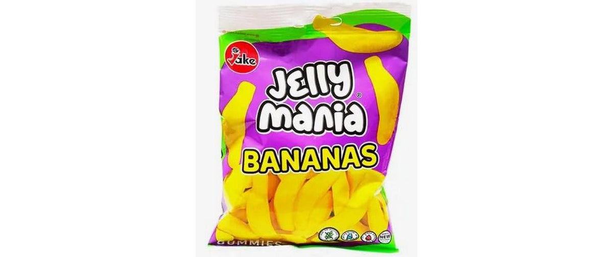 Jake Jellymania Gummibonbons – Banane – 100 g