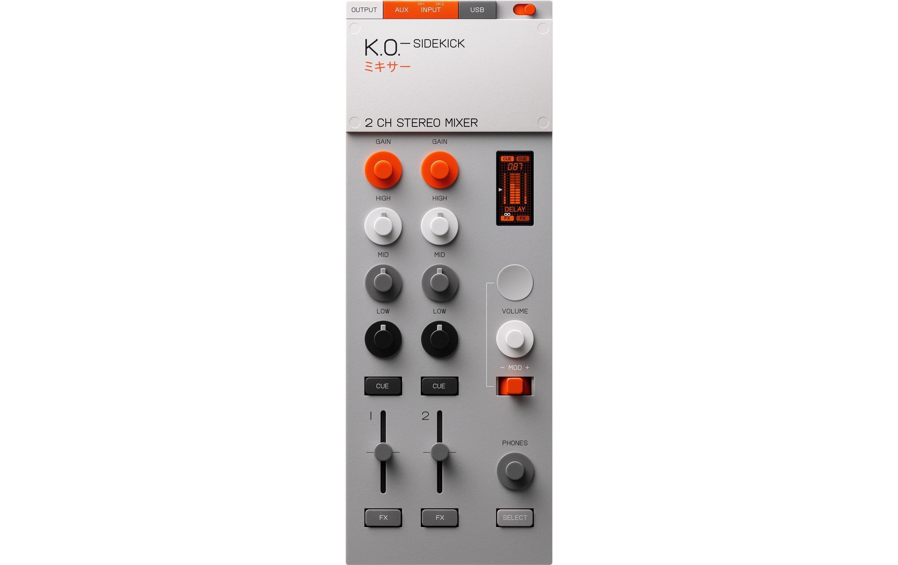 Teenage Engineering EP-136 – USB-Mischpult (2-Kanal), USB-C