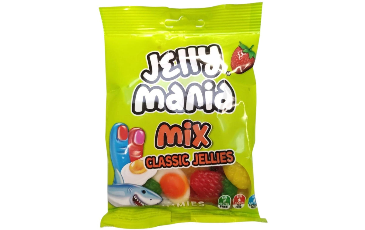 Jake Jellymania Classic Mix Fruchtgummi – glutenfrei – 100 g