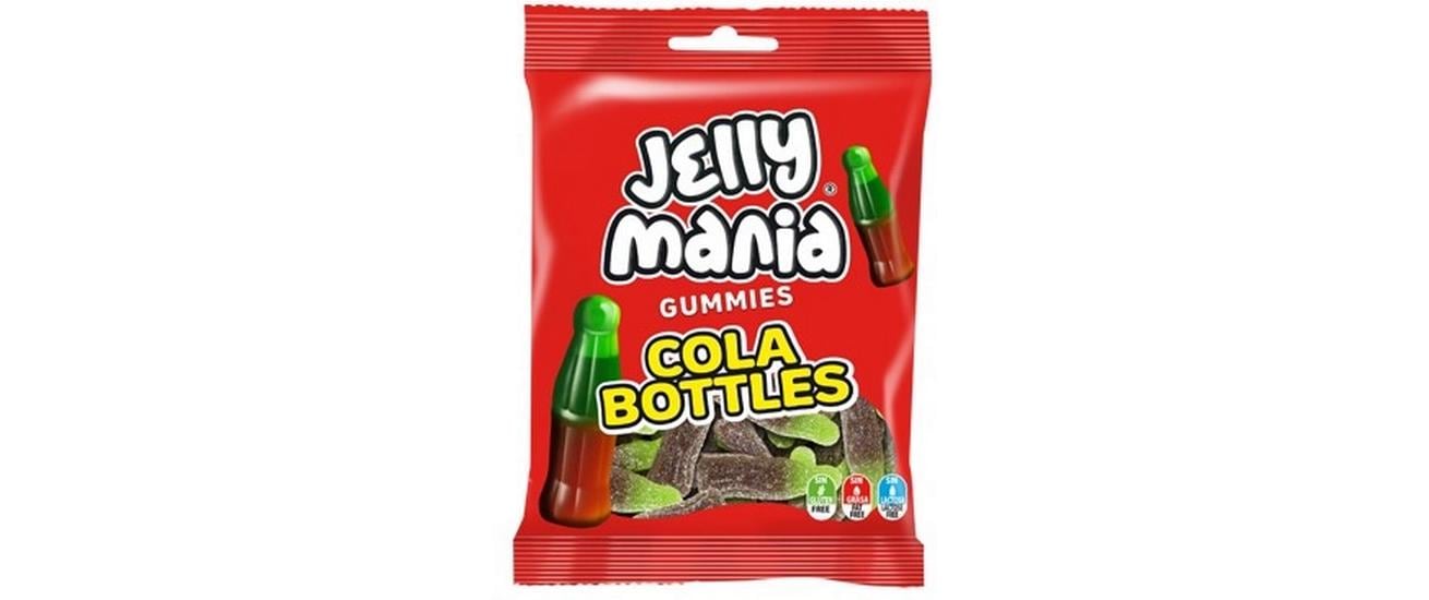 Jake Jellymania Cola Flaschen Fruchtgummi – 100 g