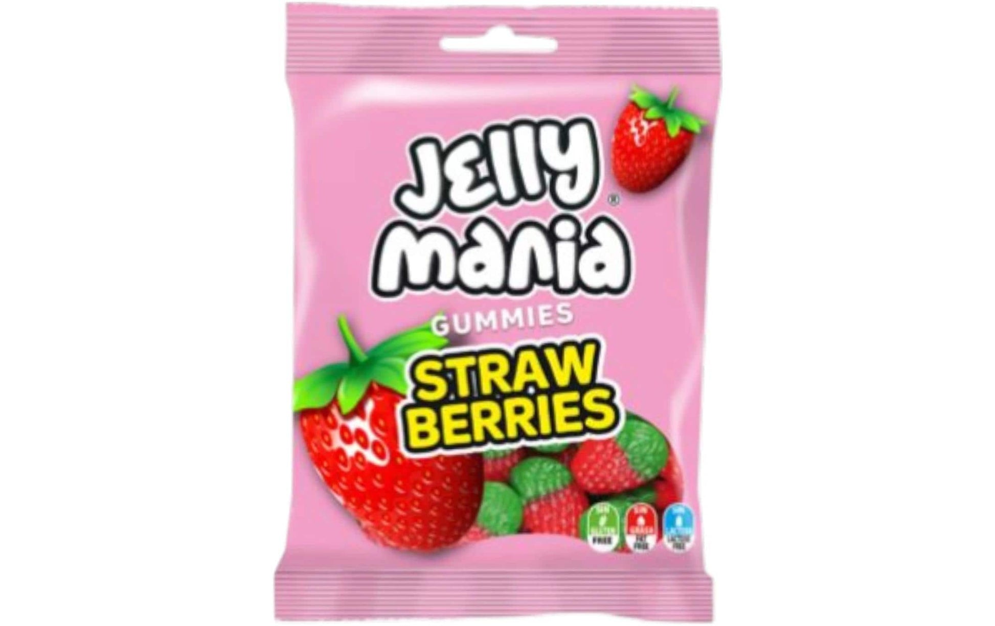 Jake Jellymania Gummibonbons – Erdbeere – 100 g