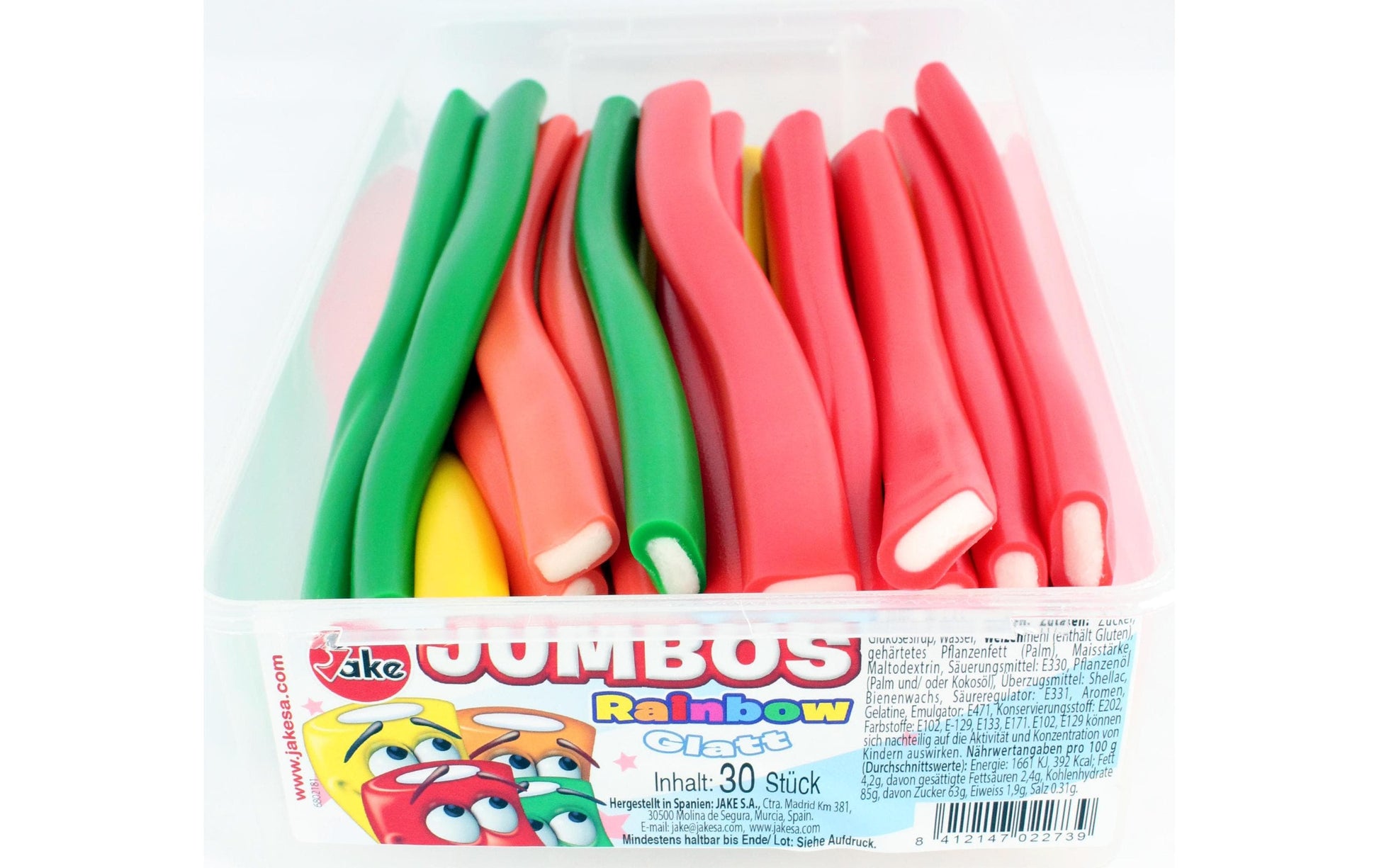 Jake Jumbos Gummibonbons – Regenbogen – 1,65 kg