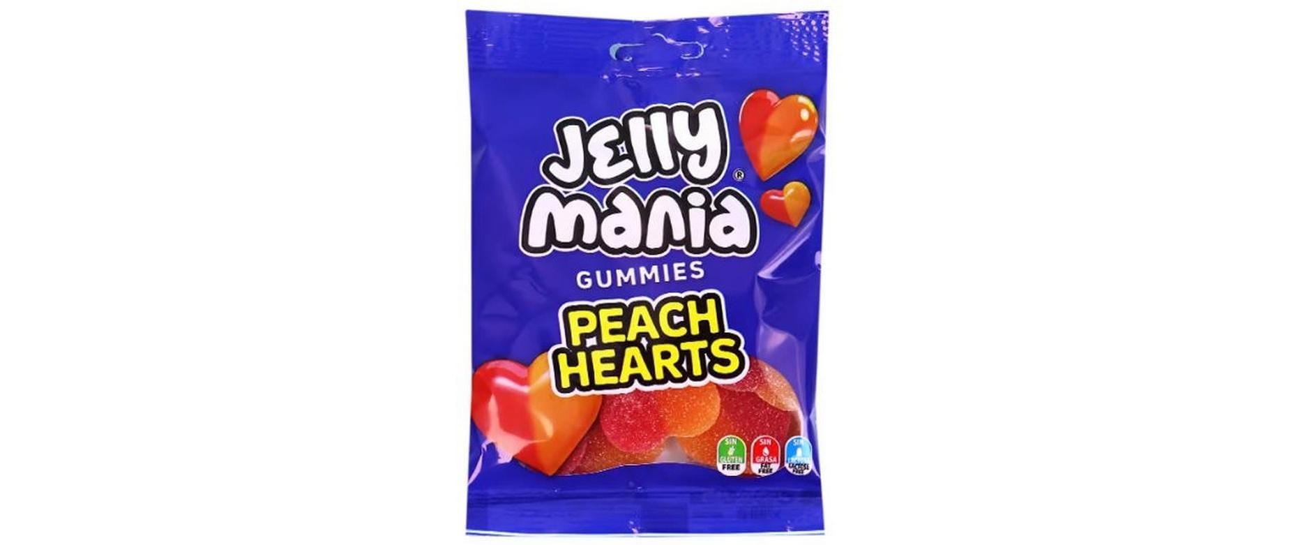 Jake Jellymania Gummibonbons – Pfirsich – 100 g