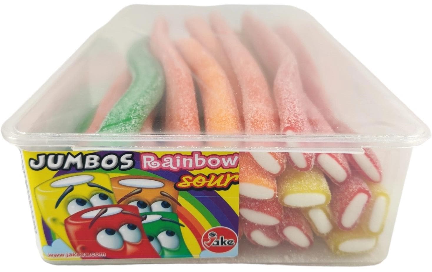 Jake Jumbos Rainbow Gummibonbons – Sauer – 1,65 kg