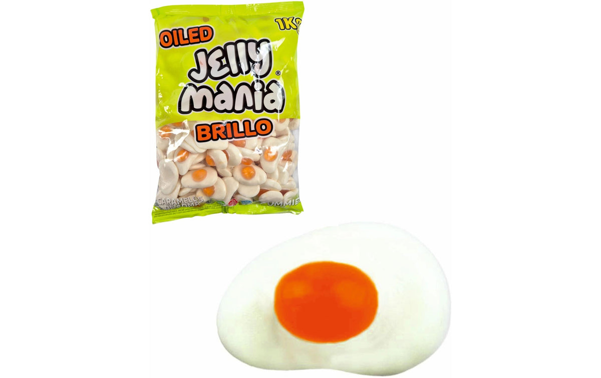 Jake Jellymania Spiegelei Gummibonbons, glutenfrei – 1 kg