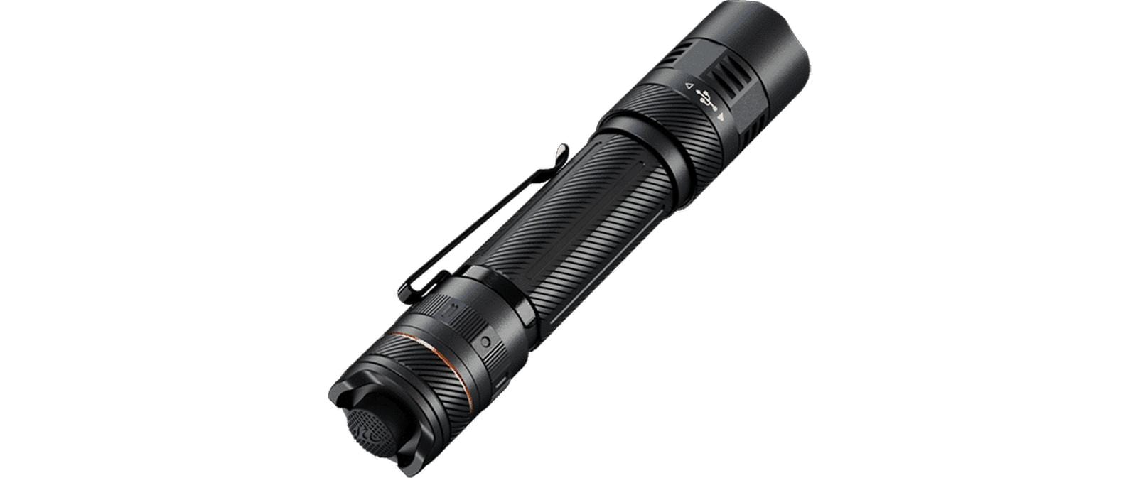 Fenix Taschenlampe PD45R ACE – 3200 lm, 410 m, IP68, Akku 6000 mAh – Schwarz