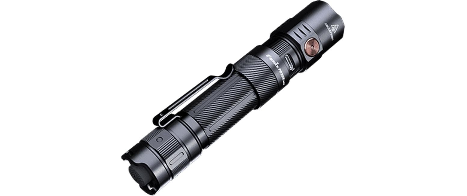 Fenix Taschenlampe PD35R ACE – 2000 lm, 380 m, IP68, Akku 4000 mAh – Schwarz