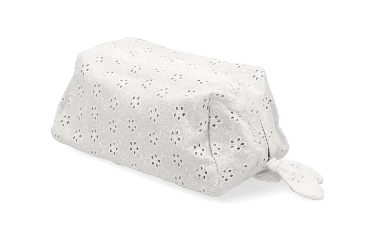 Södahl Necessaire – 3 l, 26 × 15 × 15 cm – weiss, Baumwolle