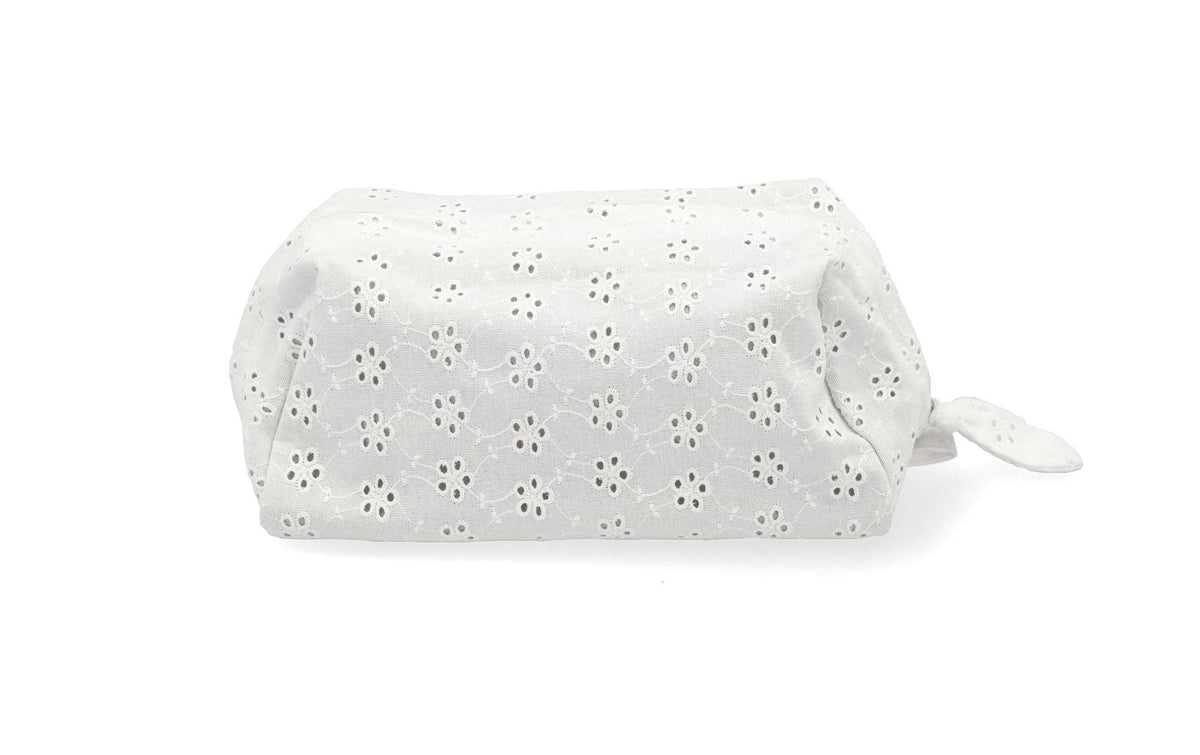 Södahl Necessaire – 3 l, 26 × 15 × 15 cm – weiss, Baumwolle