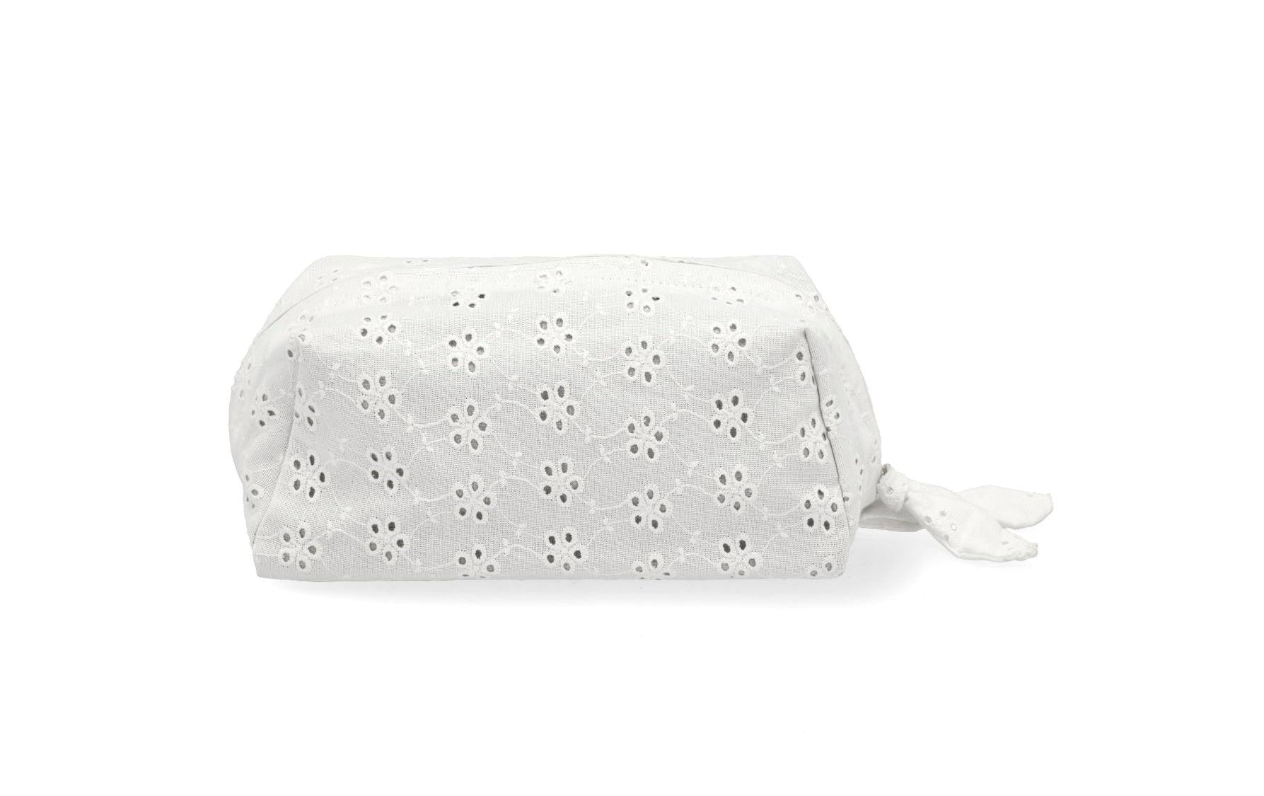Södahl Necessaire Weekend Stories – 22 × 11 × 11 cm, 2 l – weiss, 100% Baumwolle