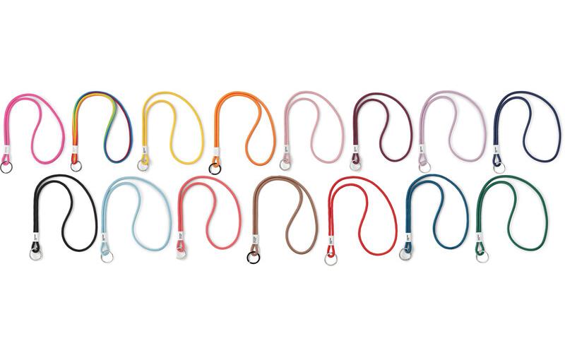 Pantone by Copenhagen Design Schlüsselanhänger Auto – Metall/Nylon, Violett