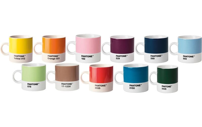 Pantone by copenhagen design Pantone x CPH Design Espressotasse – 120 ml, Ø 6,1 cm, H 6,2 cm, New Bone China, spülmaschinenfest