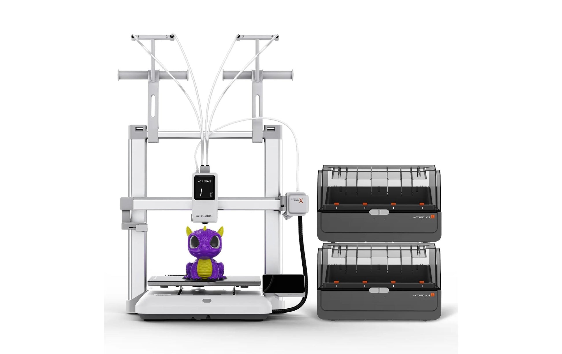 Anycubic Kobra X FDM 3D-Drucker – min. Schichthöhe 0,05 mm – Konnektivität WLAN/USB