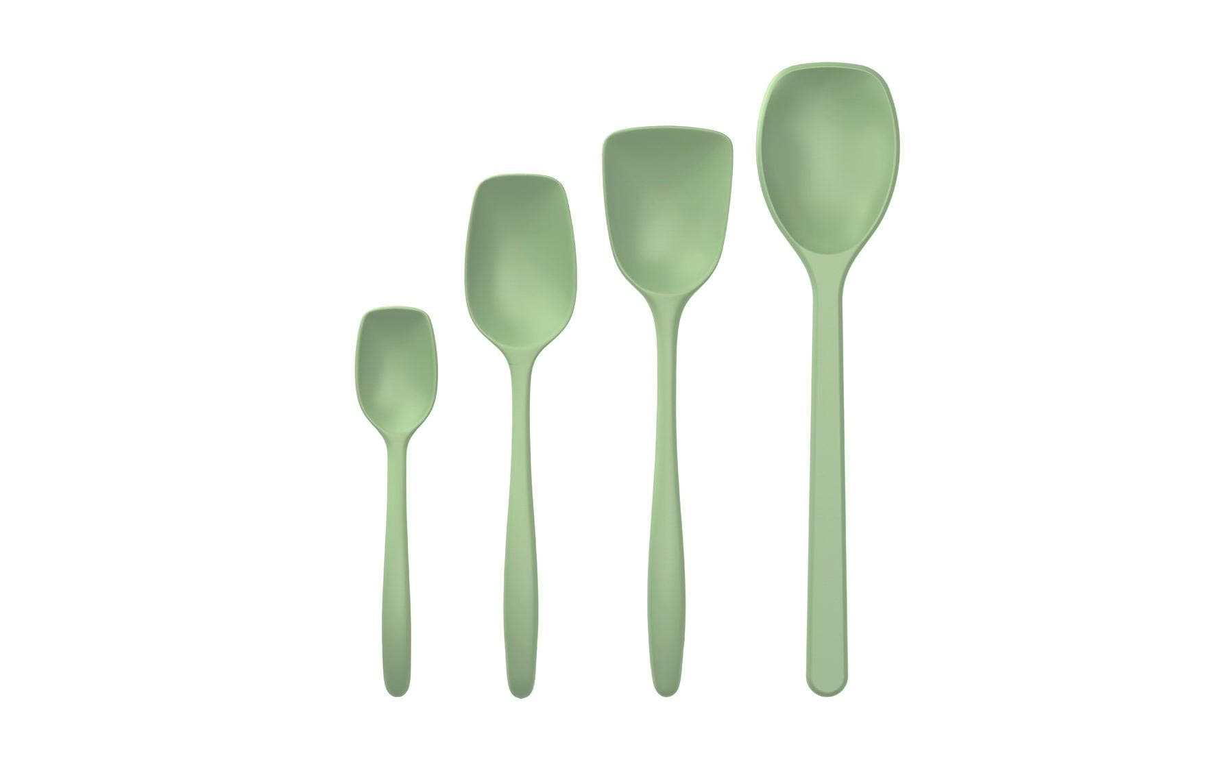 Rosti Küchenhelfer 4-teilig, 18,8 × 4,4 cm, Nylon, grün