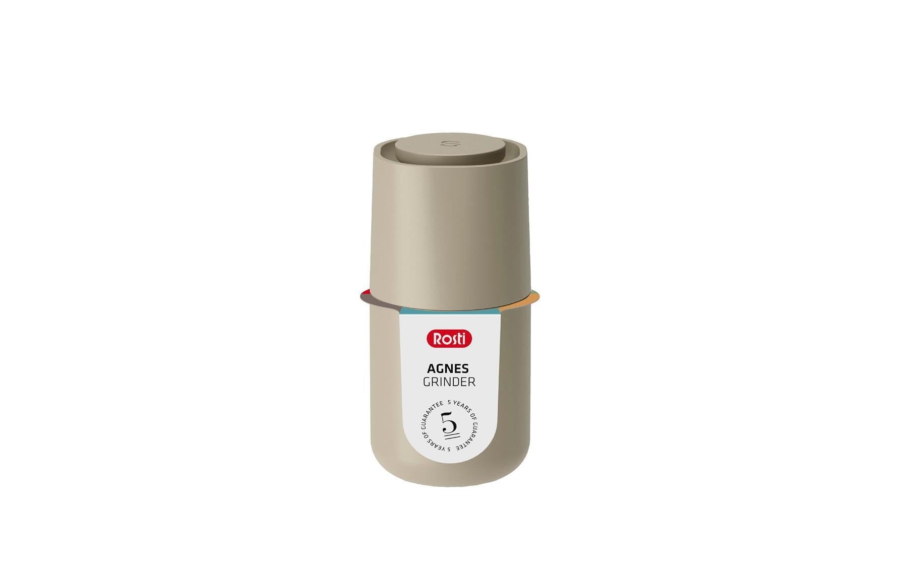 Rosti Agnes – Salz-/Pfeffermühle 10 cm, Kunststoff (ABS), Braun
