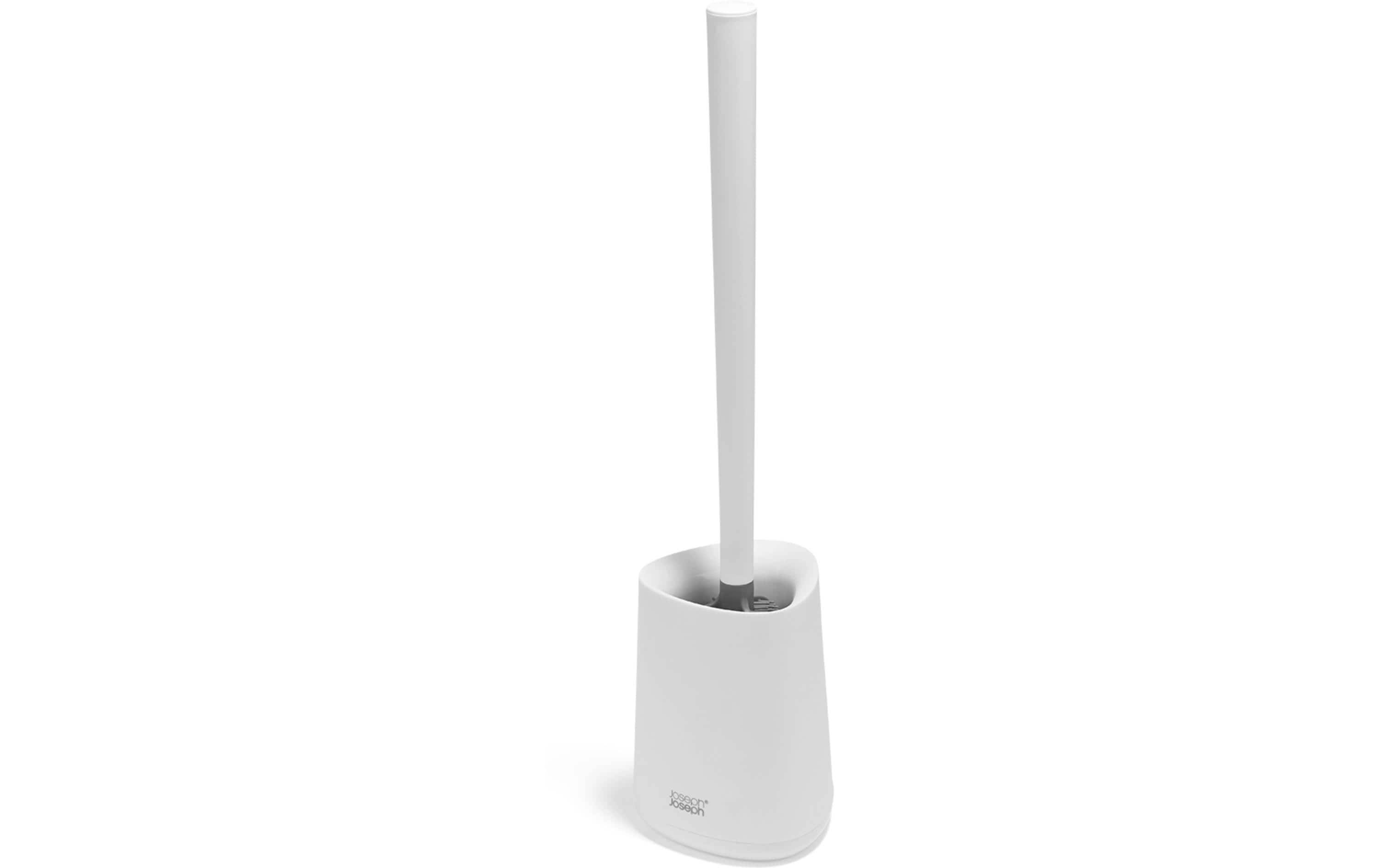 Joseph Joseph – WC-Bürstenset – Polypropylen, Silikon, Weiss, H 43,4 cm