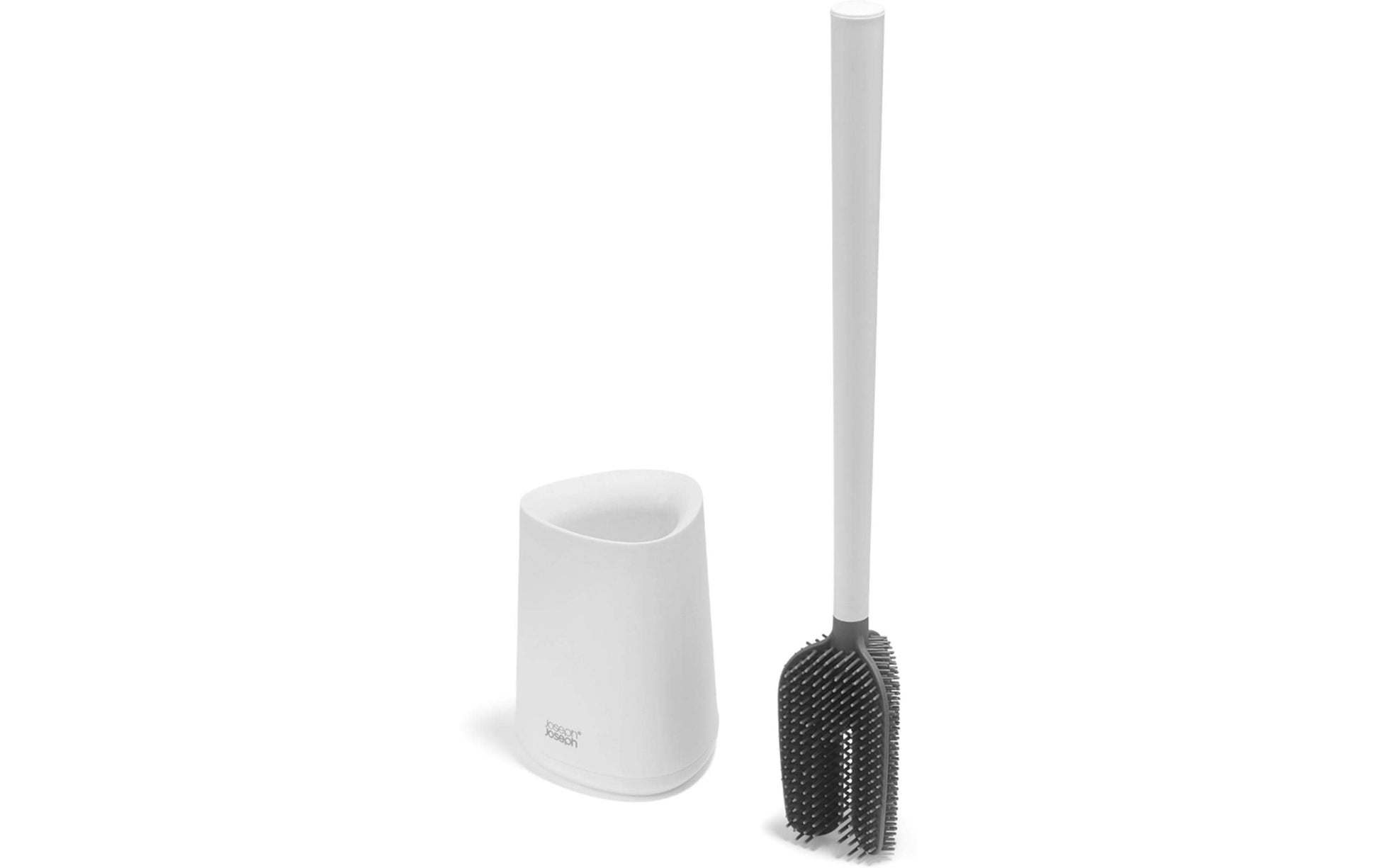 Joseph Joseph – WC-Bürstenset – Polypropylen, Silikon, Weiss, H 43,4 cm