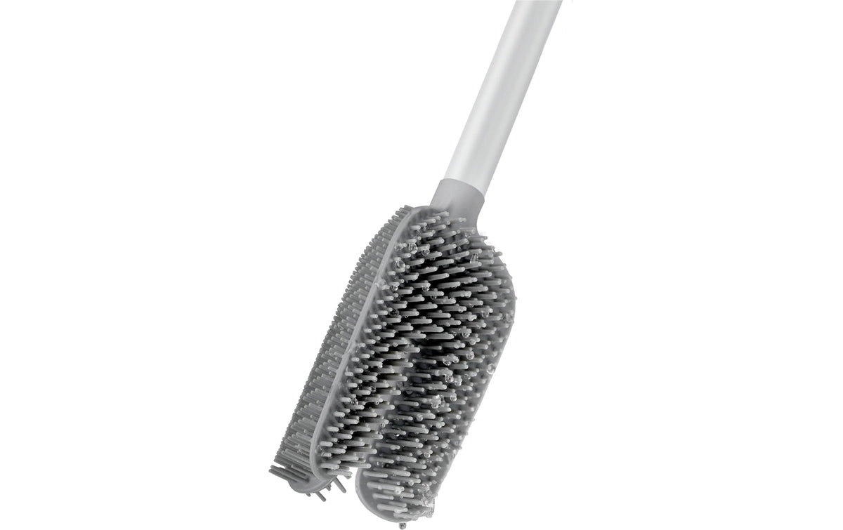 Joseph Joseph – WC-Bürstenset – Polypropylen, Silikon, Weiss, H 43,4 cm