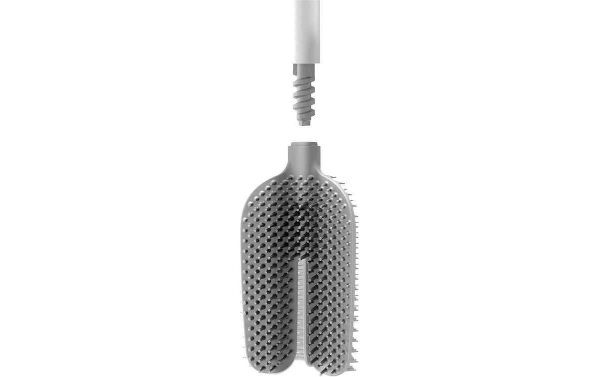 Joseph Joseph Flex 360 – WC-Bürstenset – Kunststoff, Silikon, Weiss