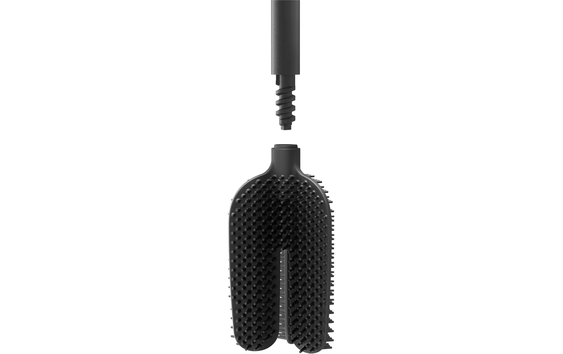 Joseph Joseph Flex 360 Lite – WC-Bürstenset – Kunststoff, schwarz