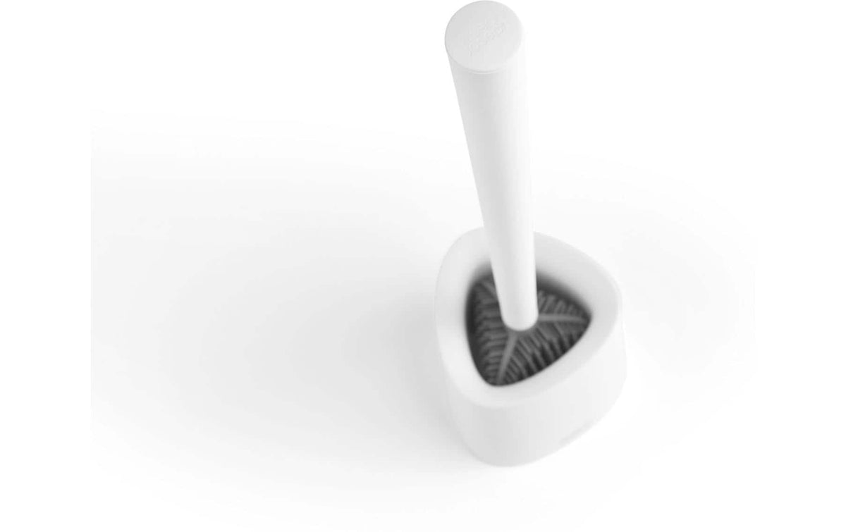 Joseph Joseph – WC-Bürstenset – Polypropylen, Silikon, Weiss, H 43,4 cm