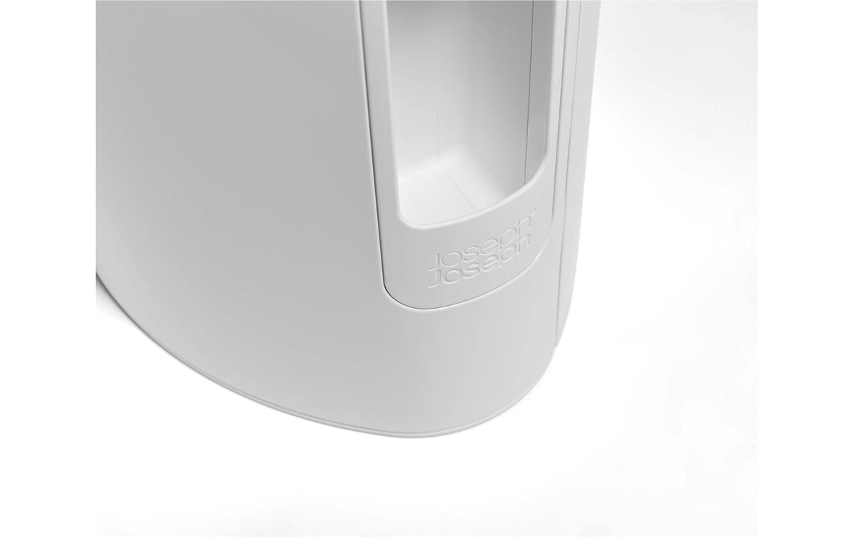 Joseph Joseph Kosmetikeimer – 5 l – Stahl, rund – weiss