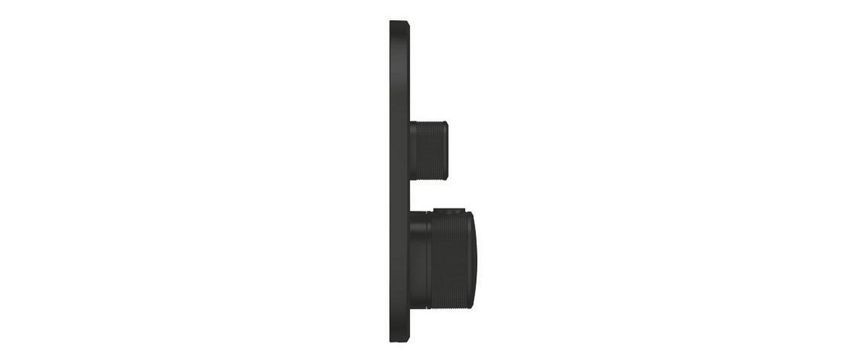 Grohe Grohtherm SmartControl Badebatterie (Unterputz) – Metall, Schwarz