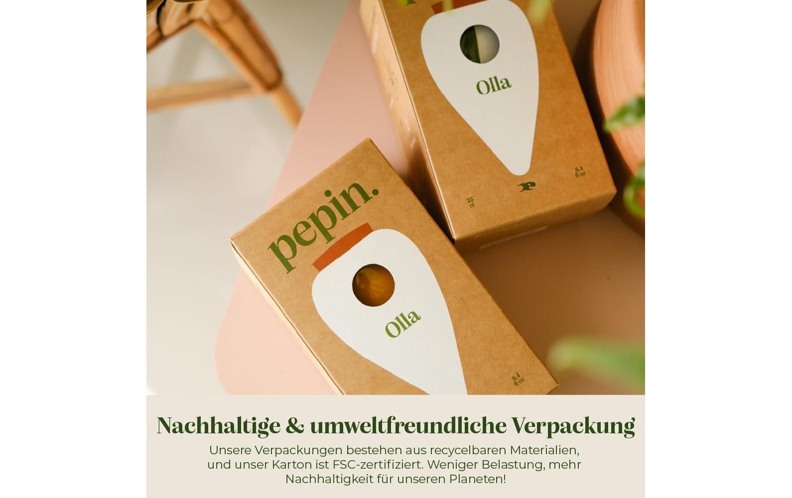 Gorilla gardening Pepin Olla Bewässerungssystem – Urlaubsbewässerung – Ton & Kork, Mehrfarbig