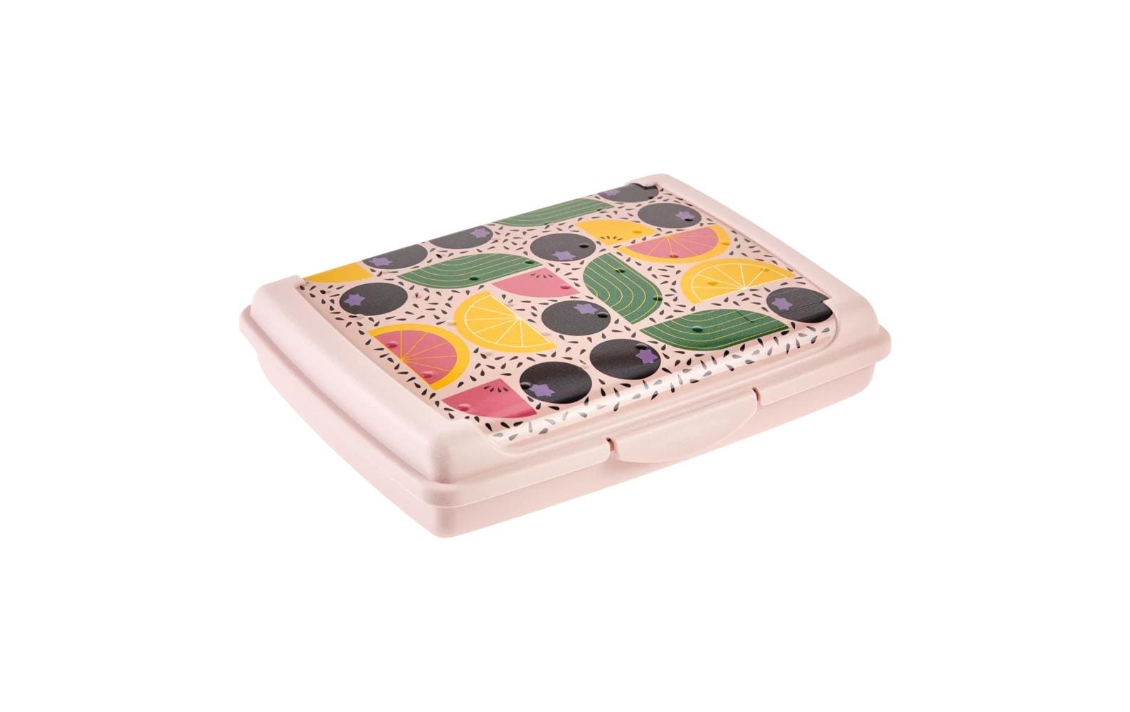 keeeper Lunchbox 500 ml, 13 × 13 × 3,5 cm, Polypropylen (PP), BPA-frei, rosa