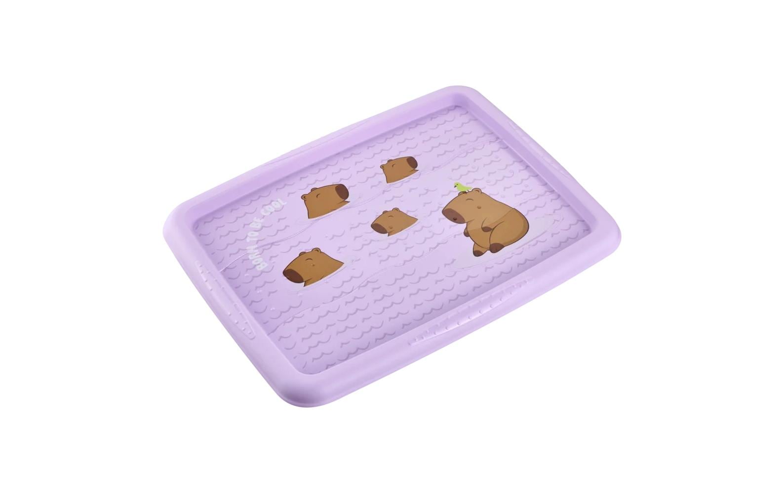 keeeper Aufbewahrungsbox 15 l (mit Deckel) – Polypropylen – Violett – 380 × 205 × 295 mm
