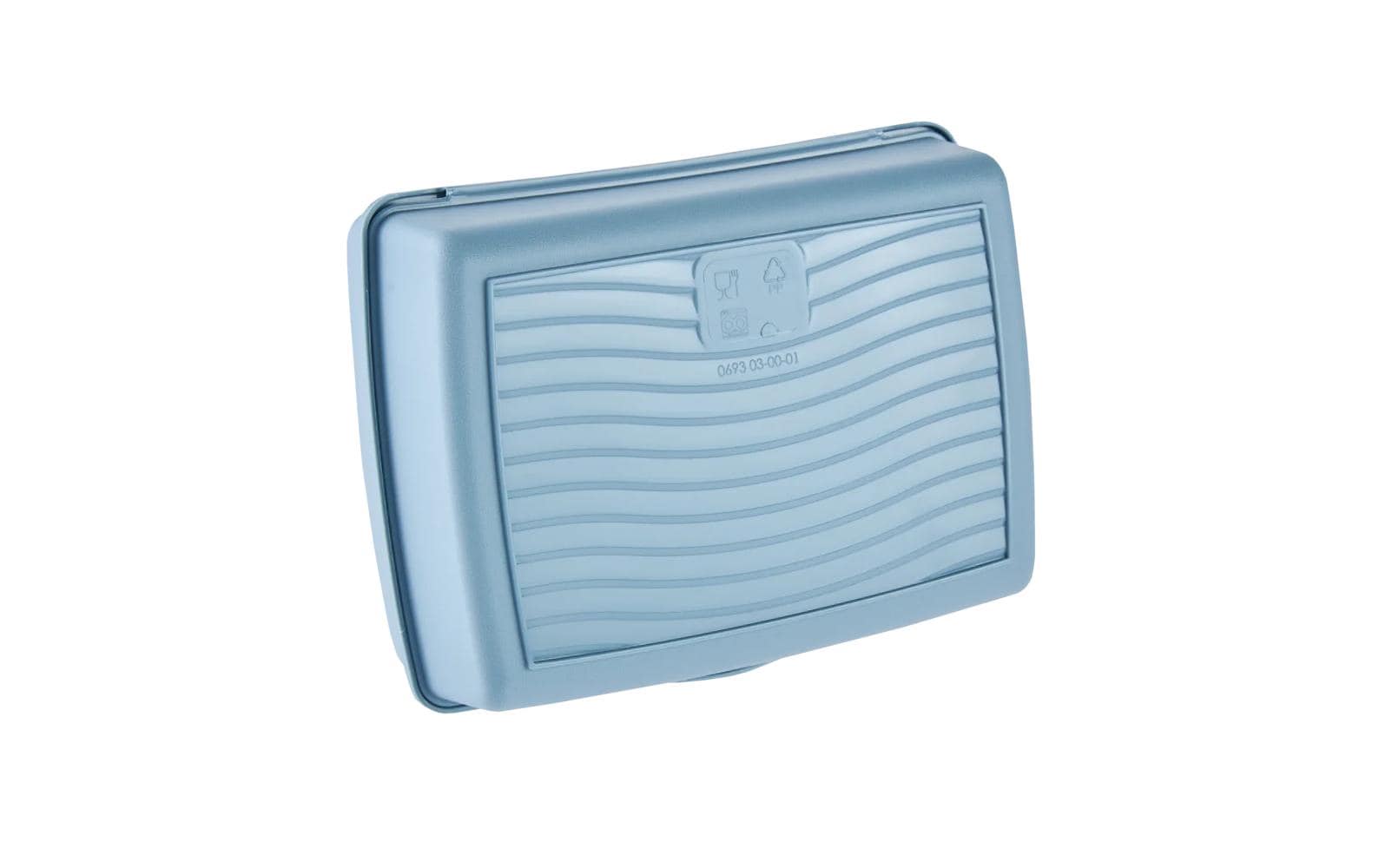 keeeper Lunchbox 1 l, 13 × 17 × 7 cm, Polypropylen (PP), blau, BPA-frei