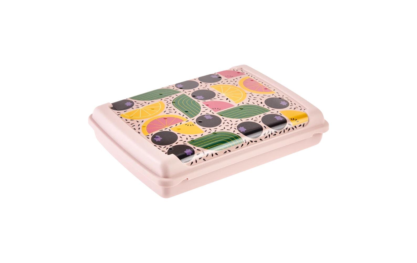 keeeper Lunchbox 500 ml, 13 × 13 × 3,5 cm, Polypropylen (PP), BPA-frei, rosa