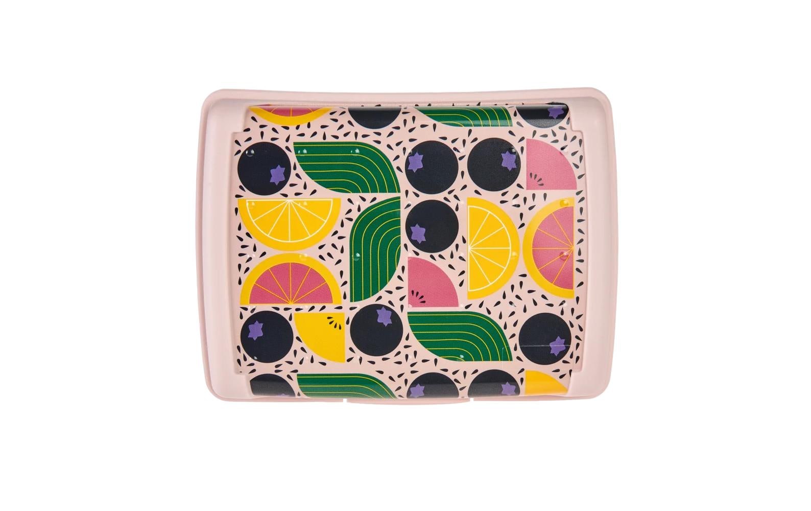 keeeper Lunchbox 1 l, 13 × 17 × 7 cm, Polypropylen (PP), rosa, BPA-frei