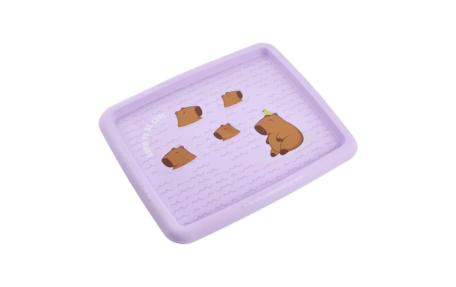 keeeper Aufbewahrungsbox 24 l (mit Deckel) – Polypropylen – Violett – 355 × 225 × 425 mm