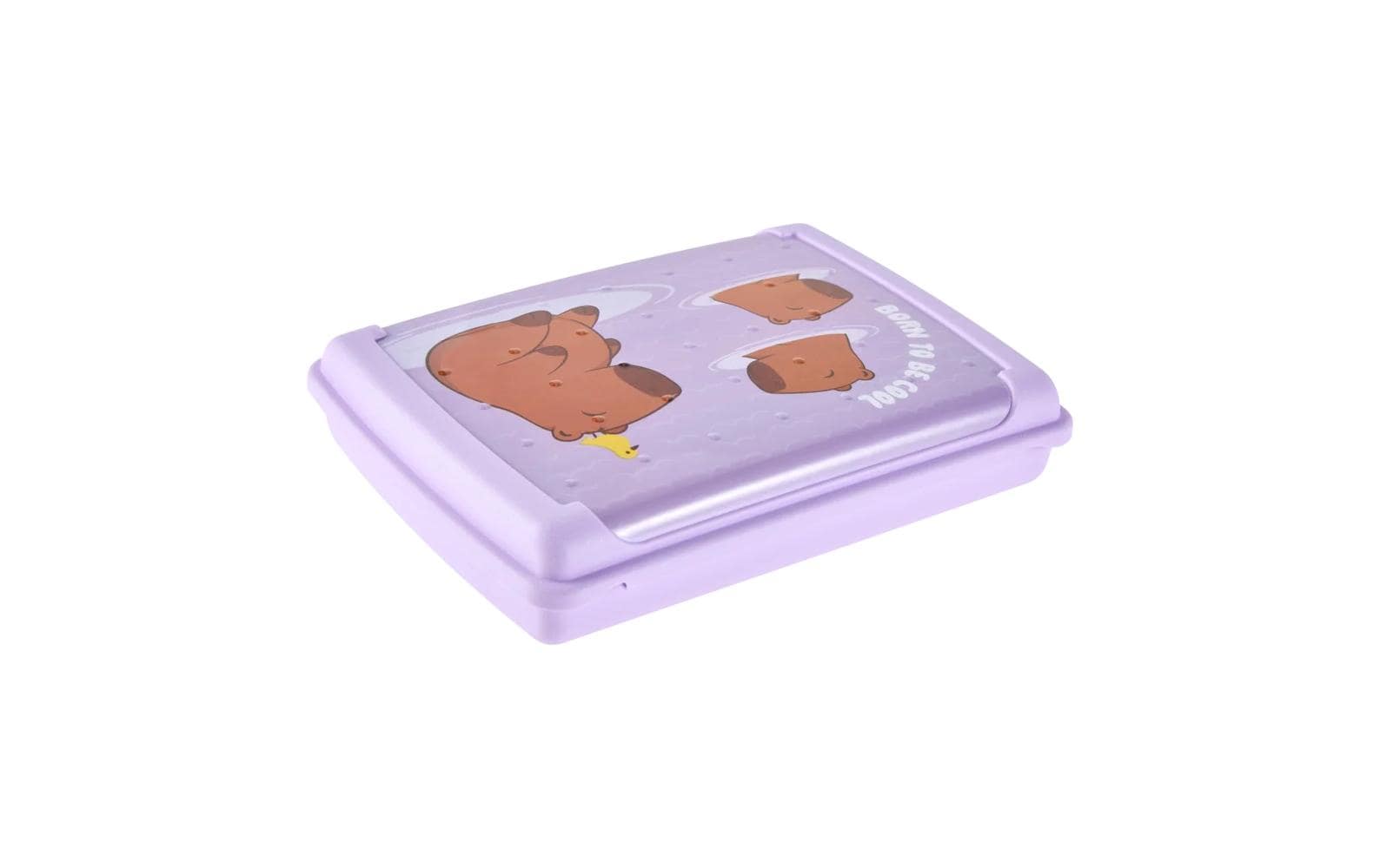 keeeper Lunchbox 500 ml, 13 × 17 × 3.5 cm, Polypropylen (PP), Flieder