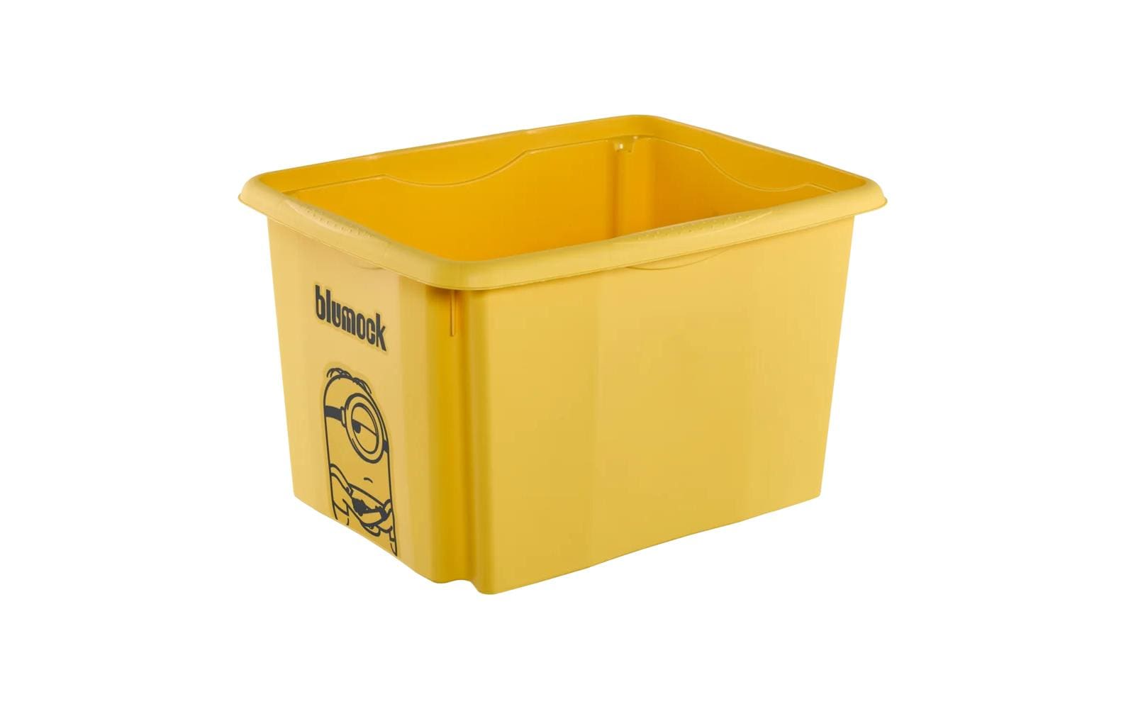 keeeper Aufbewahrungsbox 30 l (mit Deckel) – Polypropylen – Gelb – 350 × 270 × 450 mm