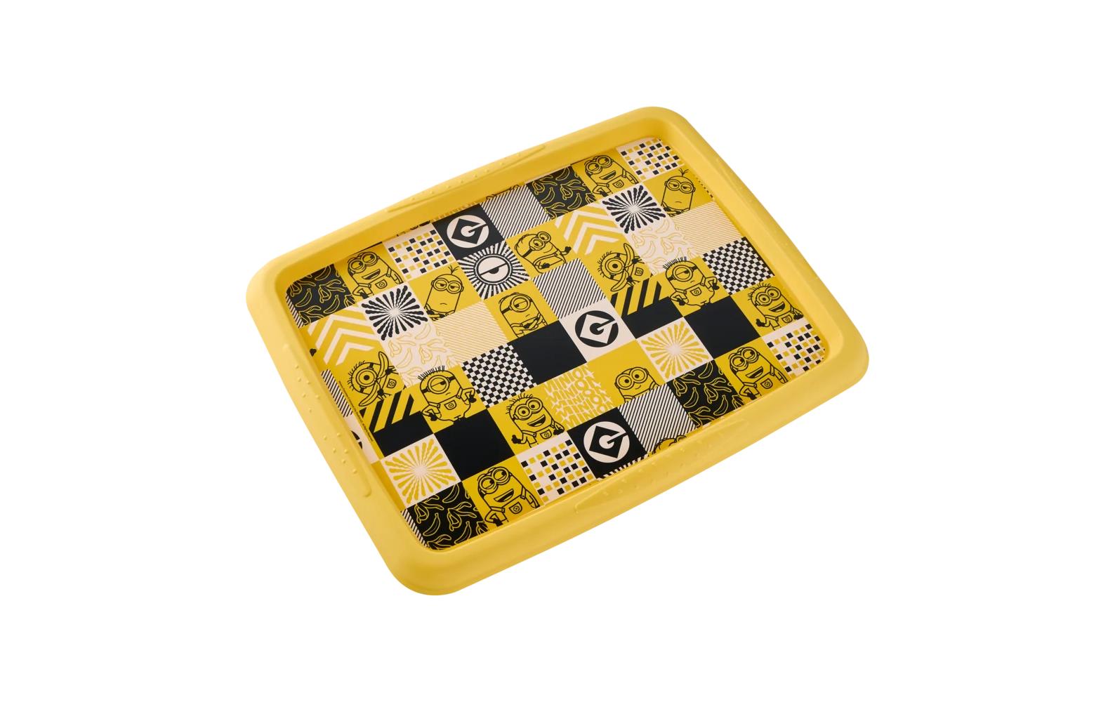 keeeper Aufbewahrungsbox 30 l (mit Deckel) – Polypropylen – Gelb – 350 × 270 × 450 mm