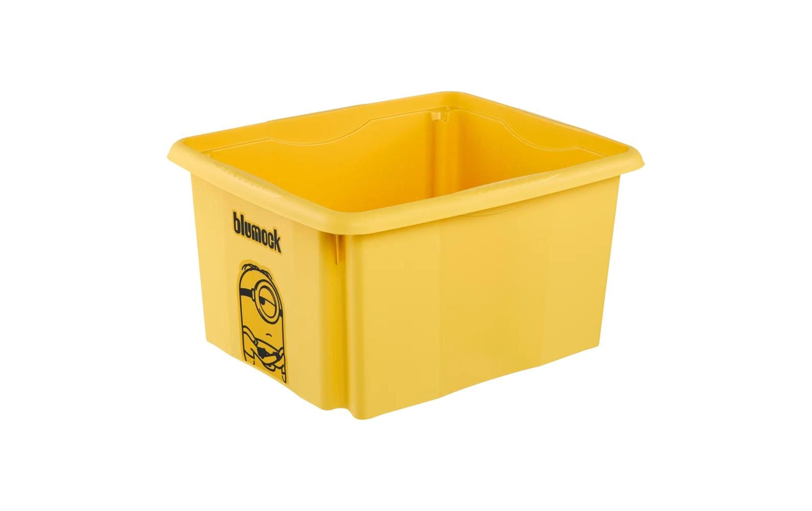 keeeper Aufbewahrungsbox 24 l (mit Deckel) – Kunststoff (Polypropylen) – Gelb – 355 × 225 × 425 mm