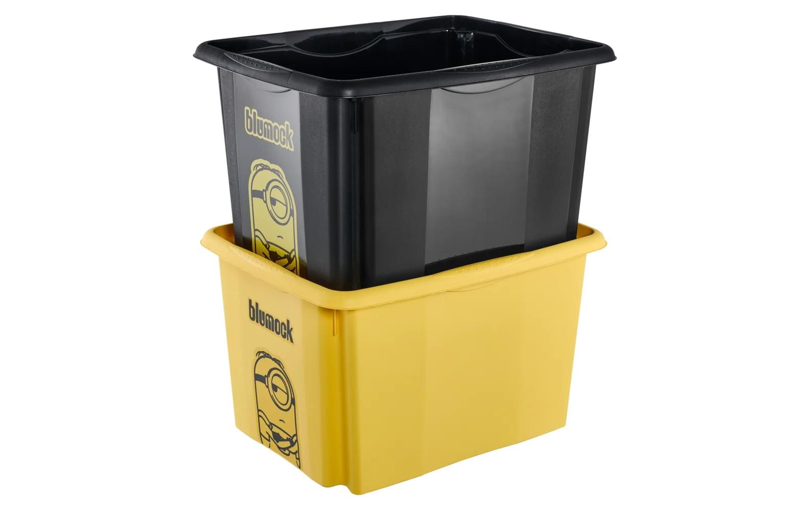 keeeper Aufbewahrungsbox 30 l (mit Deckel) – Polypropylen – Gelb – 350 × 270 × 450 mm