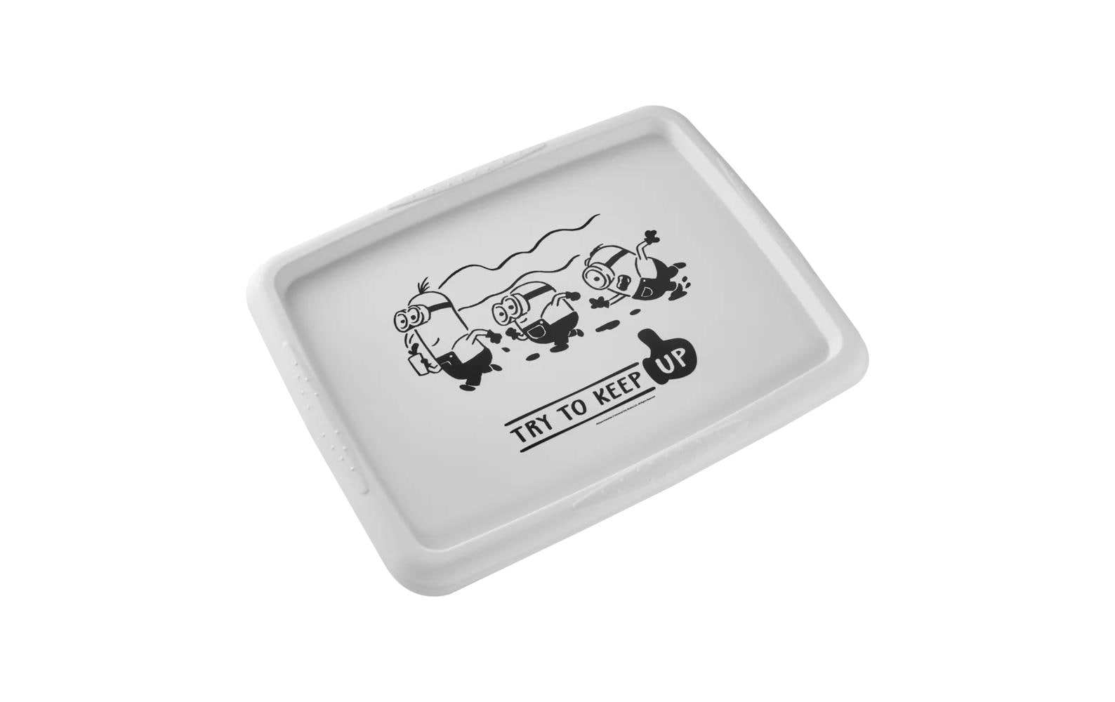 keeeper Aufbewahrungsbox 30 l (mit Deckel) – Polypropylen – Weiss – 350 × 270 × 450 mm