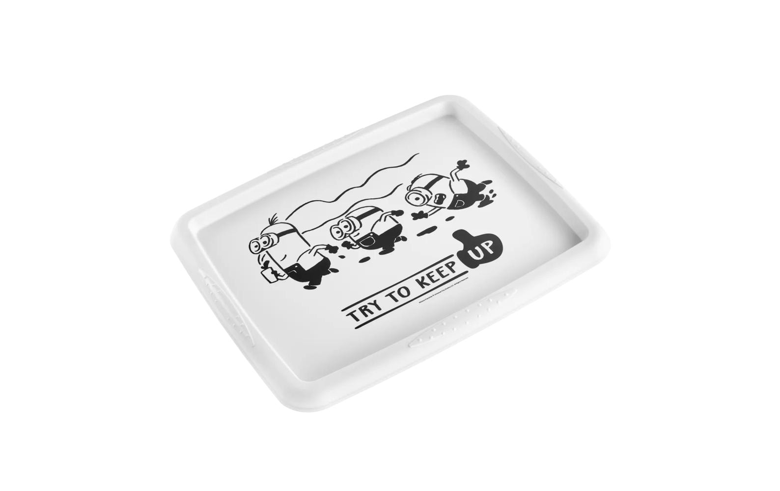 keeeper Aufbewahrungsbox 24 l (mit Deckel) – Polypropylen – Weiss – 355 × 225 × 425 mm