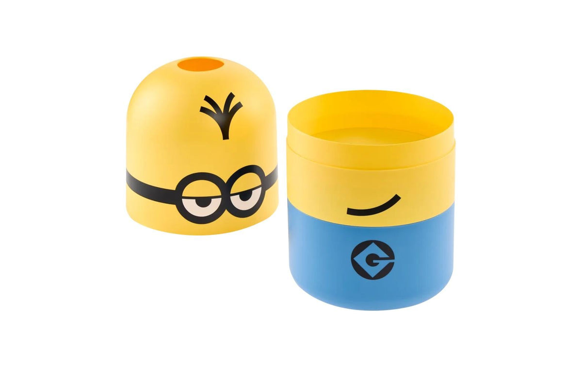 keeeper Minions Kevin Aufbewahrungsbox 10 l – Polypropylen – Blau/Gelb – Ø 200 × 380 mm – stapelbar