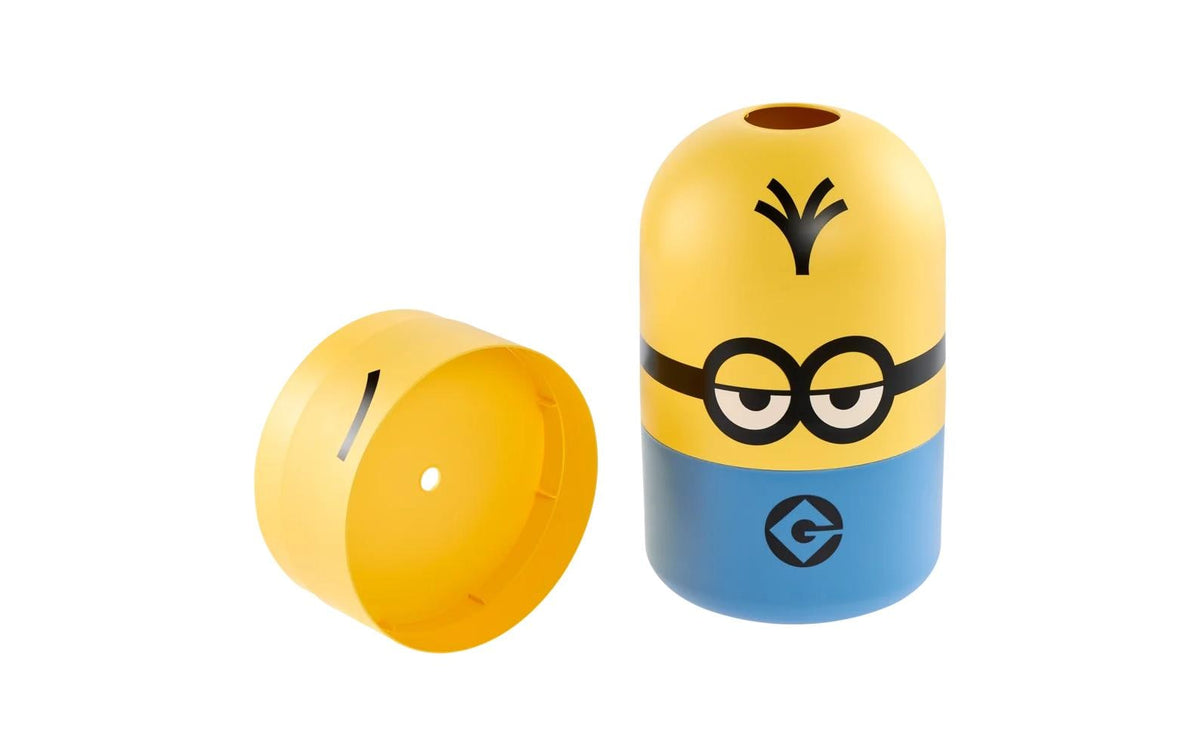 keeeper Minions Kevin Aufbewahrungsbox 10 l – Polypropylen – Blau/Gelb – Ø 200 × 380 mm – stapelbar