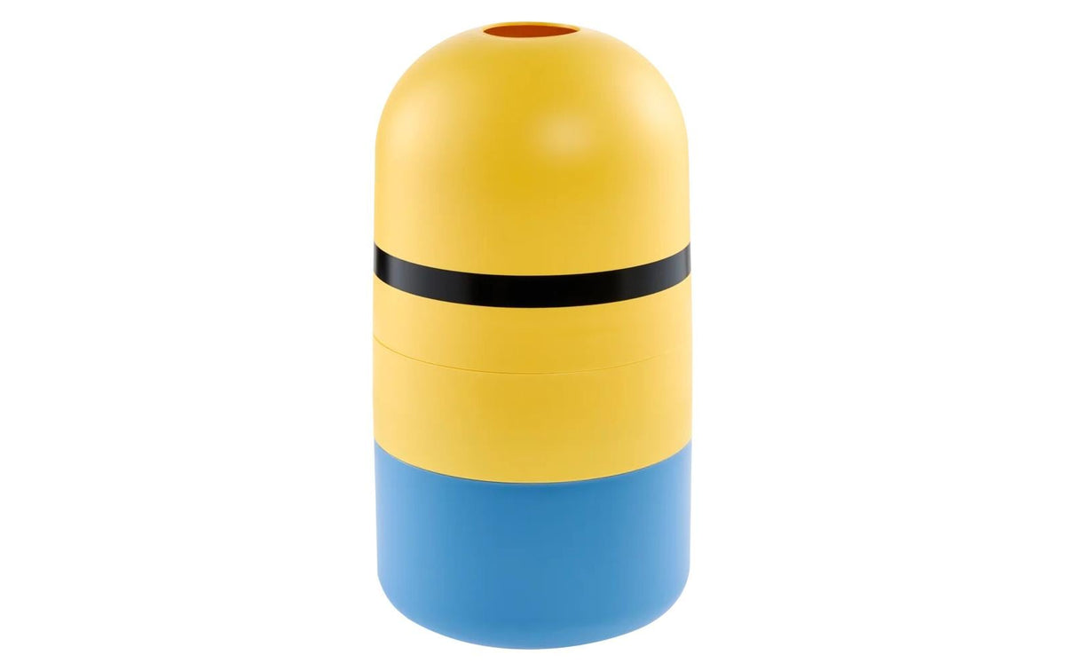 keeeper Minions Kevin Aufbewahrungsbox 10 l – Polypropylen – Blau/Gelb – Ø 200 × 380 mm – stapelbar
